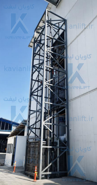 بالابر چهارستونه سنگین‌، ۴۰۰۰ کیلوگرم